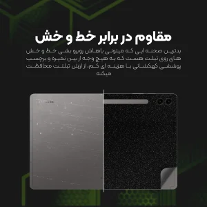 برچسب پوششی مولتی نانو طرح کهکشانی مدل X-F1G مناسب برای تبلت اپل iPad Pro 13 2024