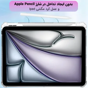 کیف کلاسوری لوکسار مدل Standing مناسب برای تبلت اپل اینچ iPad air 2024 13  مناسب برای تبلت Apple iPad Air 2024-13 Inch