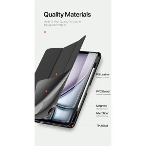 کیف کلاسوری دوکس دوکیس مدل Domo Flip مناسب برای تبلت اپل iPad Air 11 (2024)