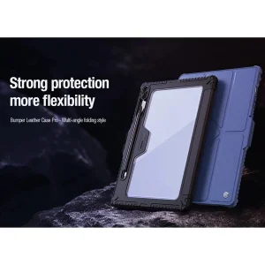 کیف کلاسوری نیلکین مدل Camshield Bumper Flip Folding مناسب برای تبلت سامسونگ Galaxy Tab S10 Plus/S9 Plus