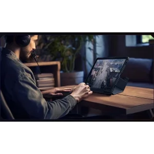 کیف کلاسوری نیلکین مدل Camshield Bumper Flip Folding مناسب برای تبلت سامسونگ Galaxy Tab S10 Plus/S9 Plus