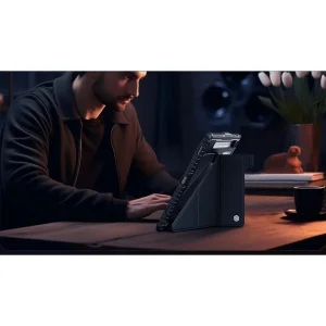 کیف کلاسوری نیلکین مدل Camshield Bumper Flip Folding مناسب برای تبلت سامسونگ Galaxy Tab S10 Plus/S9 Plus