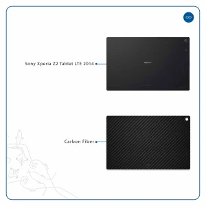 برچسب پوششی ماهوت مدل Carbon-Fiber مناسب برای تبلت سونی Xperia Z2 Tablet LTE 2014