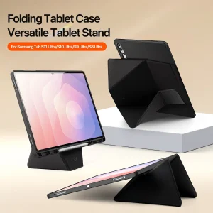 کیف کلاسوری دوکس دوکیس مدل vers مناسب برای تبلت سامسونگ Galaxy Tab S10 Ultra-14.6 inch، Tab S9 Ultra 14.6 Inch،Tab S11 Ultra-14.6 inch