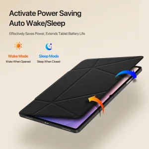 کیف کلاسوری دوکس دوکیس مدل vers مناسب برای تبلت سامسونگ Galaxy Tab S10 Ultra-14.6 inch، Tab S9 Ultra 14.6 Inch،Tab S11 Ultra-14.6 inch