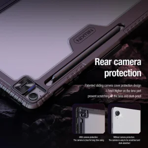 کیف کلاسوری نیلکین مدل Bumper Pro Multi-angle folding style مناسب برای تبلت سامسونگ Galaxy Tab S10 FE Plus
