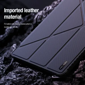 کیف کلاسوری نیلکین مدل Bumper Pro Multi-angle folding style مناسب برای تبلت سامسونگ Galaxy Tab S10 FE Plus