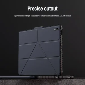 کیف کلاسوری نیلکین مدل Bumper Pro Multi-angle folding style مناسب برای تبلت سامسونگ Galaxy Tab S10 FE Plus