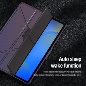 کیف کلاسوری نیلکین مدل Bumper Pro Multi-angle folding style مناسب برای تبلت سامسونگ Galaxy Tab S10 FE Plus