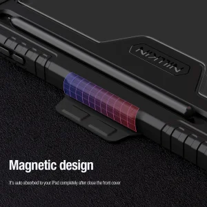 کیف کلاسوری نیلکین مدل Bumper Pro Multi-angle folding style مناسب برای تبلت سامسونگ Galaxy Tab S10 FE Plus