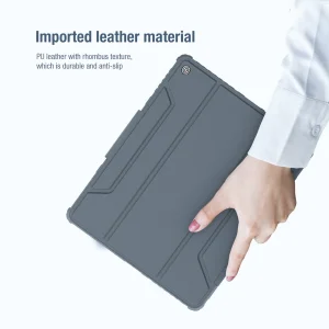 کیف کلاسوری نیلکین مدل Camshield Bumper مناسب برای تبلت اپل iPad Air 13 2024 / iPad Pro 12.9 2022 / 2021 / 2020