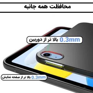 کاور لوکسار مدل Blackern مناسب برای تبلت اپل iPad Air 11-inch M2 (2024) / iPad Air 5th (2022) / iPad Air 4th (2020) 10.9 Inch