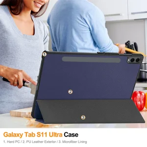 کیف کلاسوری اپیکوی مدل Smart مناسب برای تبلت سامسونگ Galaxy Tab S11 Ultra