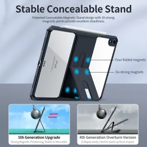 کاور بادیگارد مدل Kickstand مناسب برای تبلت اپل iPad 2025 11 inch 11th Generation
