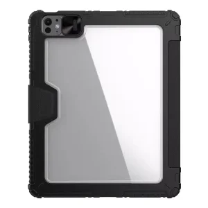 کیف کلاسوری نیلکین مدل Bumper Leather Pro مناسب برای تبلت Apple iPad Air 2025-11 Inch، Apple iPad Air 2024-11 Inch، Apple iPad Pro 2022-11 Inch، Apple iPad Pro 2021-11 Inch، Apple iPad Pro 2020-11 Inch، Apple iPad Air 2022 5th Generation-10.9 inch