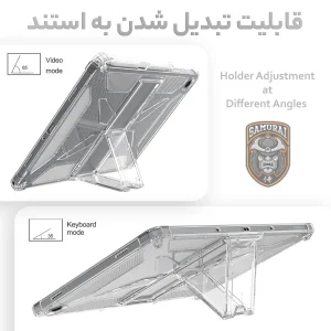 کاور سامورایی مدل X-Stand مناسب برای تبلت سامسونگ Galaxy Tab A9 Plus / X210 / X215 / X216