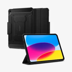کیف کلاسوری اسپیگن مدل Rugged Armor Pro مناسب برای تبلت اپل iPad 11th A16 2025 / 10th 2022 11 Inch and 10.9