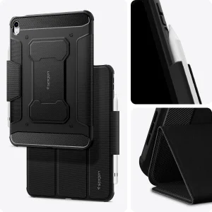 کیف کلاسوری اسپیگن مدل Rugged Armor Pro مناسب برای تبلت اپل iPad 11th A16 2025 / 10th 2022 11 Inch and 10.9