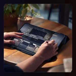 کیف کلاسوری نیلکین مدل Bumper Leather Pro مناسب برای تبلت Apple iPad Pro 2025-13 Inch، Apple iPad Pro 2024-13 Inch