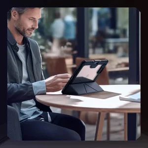 کیف کلاسوری نیلکین مدل Bumper Leather Pro مناسب برای تبلت Apple iPad Pro 2025-13 Inch، Apple iPad Pro 2024-13 Inch