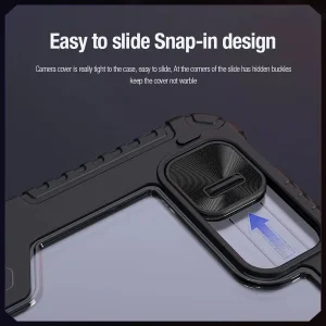 کیف کلاسوری نیلکین مدل Bumper Leather Pro مناسب برای تبلت Apple iPad Pro 2025-13 Inch، Apple iPad Pro 2024-13 Inch