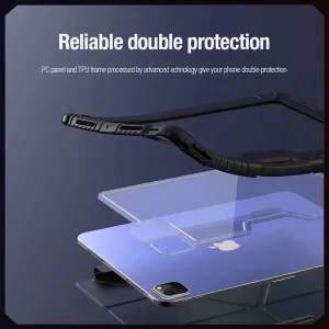 کیف کلاسوری نیلکین مدل Bumper Leather Pro مناسب برای تبلت Apple iPad Pro 2025-13 Inch، Apple iPad Pro 2024-13 Inch