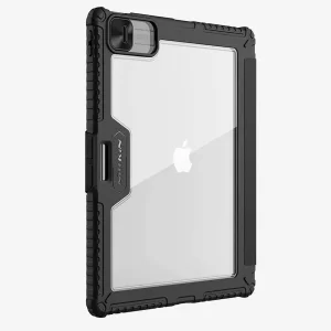 کیف کلاسوری نیلکین مدل Bumper Leather Pro Multi-angle folding مناسب برای تبلت اپل iPad Air 13 2026/ iPad Pro 13 2025/ iPad Air 13 2025