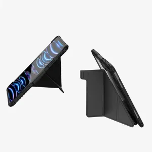 کیف کلاسوری نیلکین مدل Bumper Leather Pro Multi-angle folding مناسب برای تبلت اپل iPad Air 13 2026/ iPad Pro 13 2025/ iPad Air 13 2025
