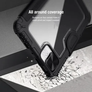 کیف کلاسوری نیلکین مدل Bumper Leather Pro مناسب برای تبلت اپل iPad Mini 7 2024/ iPad Mini 6 2021