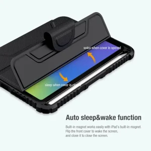 کیف کلاسوری نیلکین مدل Bumper Leather Pro مناسب برای تبلت اپل iPad Mini 7 2024/ iPad Mini 6 2021