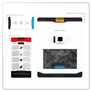 برچسب پوششی ماهوت مدل Night-Army مناسب برای تبلت اپل iPad mini (GEN 5) 2019 A2126