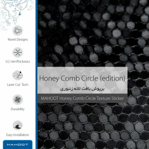 برچسب پوششی ماهوت مدل Honey-Comb-Circle مناسب برای تبلت اپل iPad Pro 11 (GEN 2) 2020 A2231