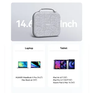 کیف تبلت یوسمز مدل jane08 مناسب برای تبلت تا سایز 14.6 اینچ