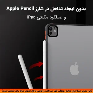 کاور لوکسار مدل matte مناسب برای تبلت شیائومی Redmi Pad 6 / Redmi Pad 6 Pro