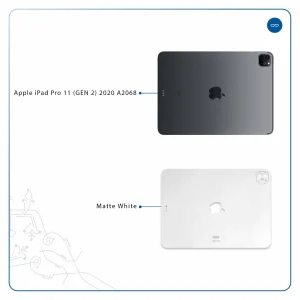 برچسب پوششی ماهوت مدل Matte-White مناسب برای تبلت اپل iPad Pro 11 (GEN 2) 2020 A2068