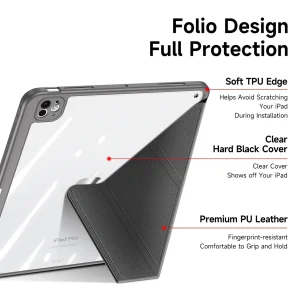 کیف کلاسوری بادیگارد مدل Magi مناسب برای تبلت اپل iPad Pro 11 inch 2024 M4 / iPad Pro 11 inch 2025 M5