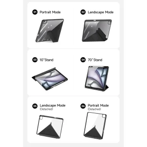 کیف کلاسوری دوکس دوکیس مدل Magi مناسب برای تبلت اپل iPad Air 13 (2024/2025) / iPad Pro 12.9 (2020/2021/2022)