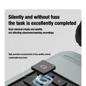 کیف کلاسوری کیبورد دار نیلکین مدل Bumper Go Keyboard مناسب برای تبلت اپل iPad Air 13 2024 / iPad Pro 12.9 2022 / 2021 / 2020