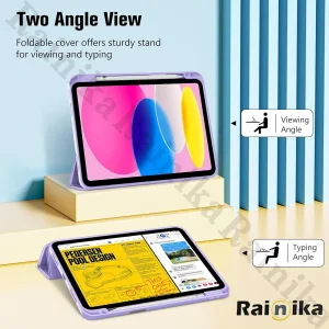 کیف کلاسوری رینیکا مدل Slim Tab مناسب برای تبلت اپل iPad Air 11-inch M3 (2025) / iPad Air 11-inch M2 (2024) / iPad Air 5th (2022)