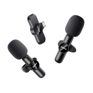ست میکروفن بی سیم ریمکس مدل Type-C K10