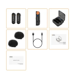 ست میکروفن بی سیم کامیکا مدل vimo s-mi