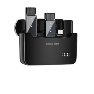 میکرفون بی سیم گرین لاین مدل 2in1 دیجیتال درگاه لایتنینگ