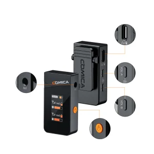 ست میکروفن بی سیم کامیکا مدل Vimo C3