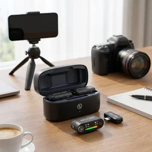 میکروفن یقه ای هالی لند مدل LARK MAX 2 COMBO با درگاه اتصال USB-C
