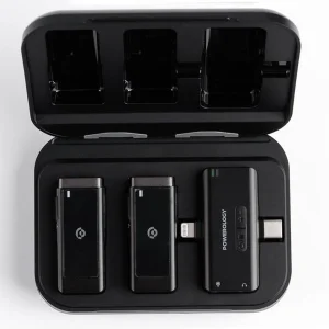 ست میکروفن بی سیم پاورولوجی مدل  Lavalier -Duo -PWmic2