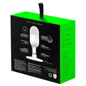 میکروفن رومیزی ریزر مدل Seiren V3 Mini White USB