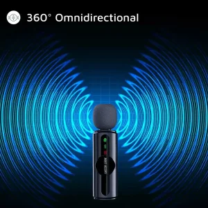 میکروفن بی سیم گرین لاین مدل GM-75X با درگاه اتصال USB-C/لایتنینگ/USB-A