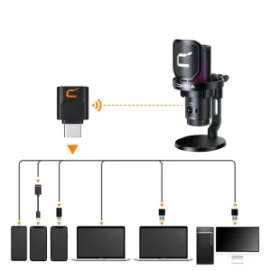 میکروفن رومیزی کامیکا مدل  EJOY UNI PRO D