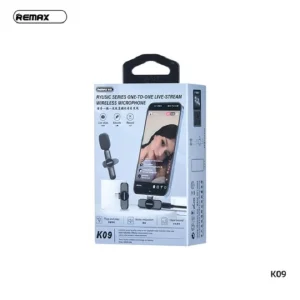 میکروفن یقه ای بیسیم ریمکس مدل K09-Type C