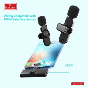 میکروفن یقه ای ارلدام مدل USB TYPE-C MC8C